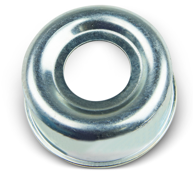 Standard Press-In Dust Cap - 2.72" Diameter, 7,000-8,000-lb. Axles, Super Lube #127300
