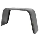 Steel Diamond Plate Flat Top Trailer Fender 10" X 36" X 18"