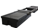 RV Underchassis Standard Double Bin Storage System - 96" x 21"