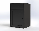 Meuble sous-évier 24" - Aluminium thermolaqué