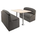 RV Dinette Booth with Table | 40" Slate 