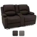 RV Wall Hugger Sofa 65" Powered Reclining Theater Seats