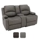 RV Wall Hugger Sofa 67" Manual Reclining Theater Seats