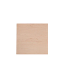 RV Refrigerator/Microwave Wall Cabinet End Panel | Unfinished Maple