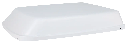 Aftermarket AC Shroud - fits Dometic Penguin Duo Therm - White