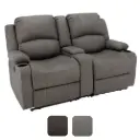 RV Wall Hugger Sofa 65" Manual Reclining Theater Seats