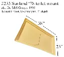 #235 Sunland RV fiberglass shower pan