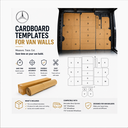 Paper Template Kit for Sprinter Van Panels