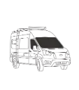 Front cab Transit 2020+ (Medium/High roof)
