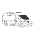 Windshield Insulated Window Cover – Promaster 2014+