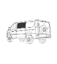 Crew Window Insulated Cover – Ford Transit 2015+ (Low Roof)