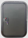 26″ Wide x 36″ Tall Passenger Side Teardrop RV Door Windowless FC07 