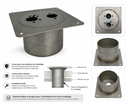 Flange installation for Espar or Webasto