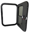 26″ Wide x 36″ Tall Passenger Side Teardrop Door White Exterior FC13 